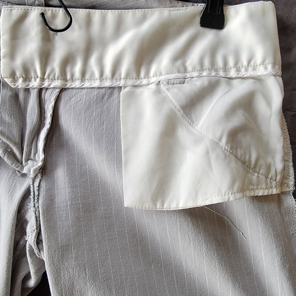 Alice + Olivia Pinstripe Career Trousers - Picture 8 of 13